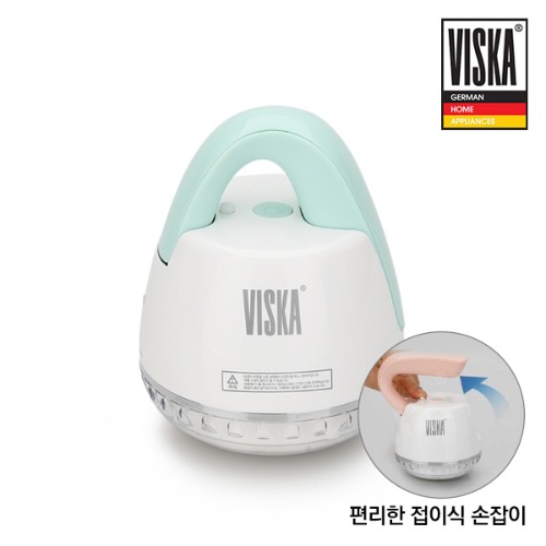 [VISKA] 비스카 USB 충전식 보풀제거기_VK-KM600_민트